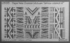 ibicci Papua New Guinea Motuan Tattoo stencil to fit 6"